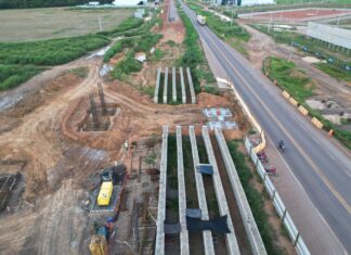 Tráfego na BR-163 em Sinop será alterado neste sábado (02) para lançamento de vigas