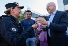 Governo de MT entrega 47 novas viaturas da Patrulha Maria da Penha