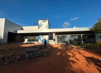 Obras de construção da nova sede do Cermac e MT Hemocentro chegam a 93% de execução