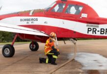 Bombeiros qualifica militares para operações aéreas de combate aos incêndios florestais