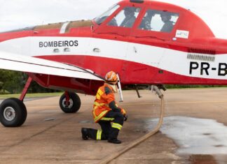 Bombeiros qualifica militares para operações aéreas de combate aos incêndios florestais