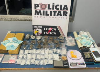 Força Tática prende homem com tabletes de drogas e comprimidos de ecstasy em Sinop