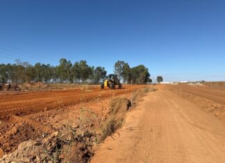 Avançam as obras de duplicação e prolongamento da Avenida André Maggi