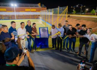 Prefeitura de Lucas entrega Complexo Arena Tessele Júnior