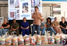 Exponorte garante a distribuição de 23 toneladas de alimentos