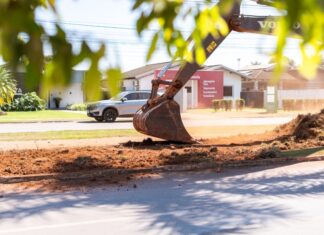 Lucas do Rio Verde amplia sistema de estacionamento oblíquo
