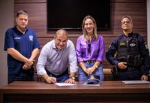 Guarda Civil Municipal de Lucas do Rio Verde reforça frota com oito novas motocicletas