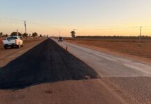 MT-140 recebe obras de microrrevestimento entre Santa Carmem e Vera