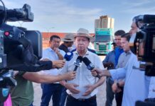 Prefeitura de Sinop determina que empresa refaça asfalto da Rua Alberto Baranjak