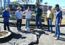 Prefeitura de Sinop inicia trabalho de recuperação da Praça Plínio Callegaro