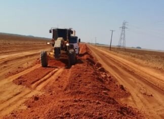 Sintra reforça trabalho de manutenção das estradas rurais de Sorriso