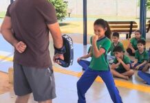 Karatê transforma aulas de Educação Física em Vera