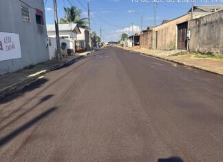 Santa Carmem investe R$ 3,2 milhões em microrrevestimento asfáltico