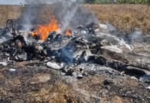 Queda de avião deixa três mortos na zona rural de Água Boa