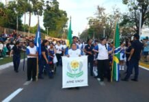 Sinop registra o maior Desfile Cívico da história da cidade neste Festeja Sinop 2026