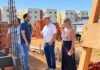 Prefeito Roberto Dorner fiscaliza obras de UBS e creche no Nico Baracat