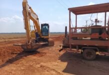 Prefeitura de Sinop prepara Estrada Alegria para período de chuvas