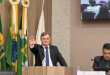 Professor Granetto assume mandato de vereador na Câmara de Sinop