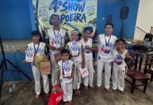 Capoeira de Sorriso conquista medalhas de ouro em competição regional