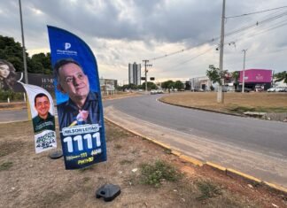 “Se roubam wind banner, imaginem o resto”, diz Nilson Leitão sobre sabotagem eleitoral em Sinop