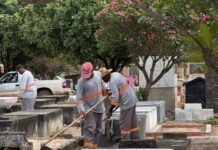Sinop: Cemitério começa ser preparado para celebrações do Dia de Finados