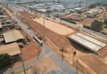 Nova Rota prolonga desvio para obras de viaduto na BR-163 em Sinop
