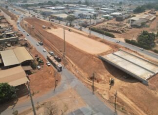 Nova Rota prolonga desvio para obras de viaduto na BR-163 em Sinop