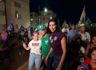 Ao lado de Wellington e Dorner, Scheila encerra campanha na maior entrega habitacional de Sinop